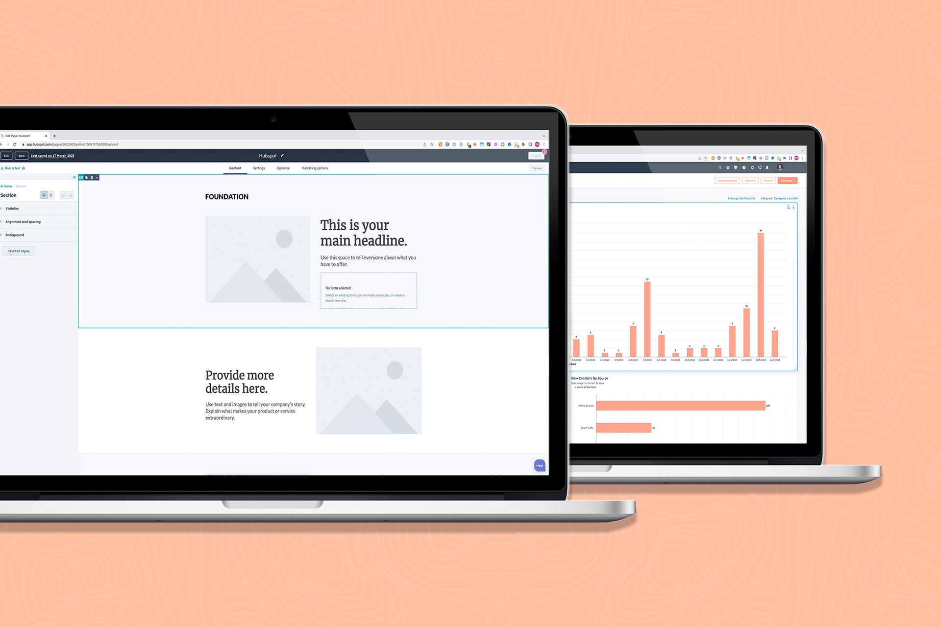 The Benefits of HubSpot CMS for a Quick Website Launch Blog Image 1920x1080px